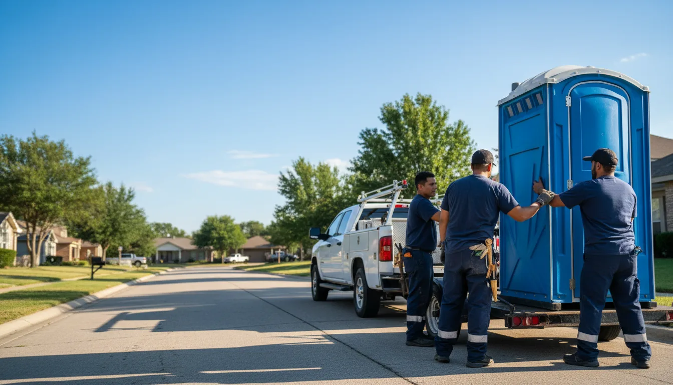 Portable Toilet Rental in Flat Rock, IN near me